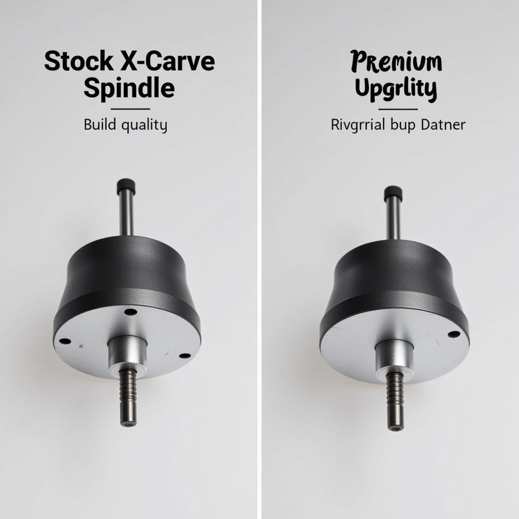 Comparison of X Carve Spindles