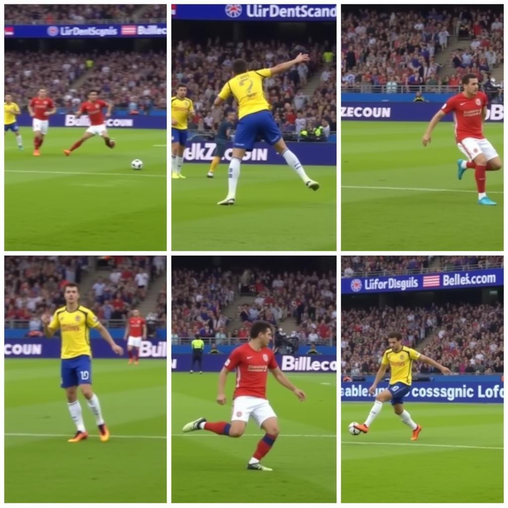 Yamal performing advanced football techniques