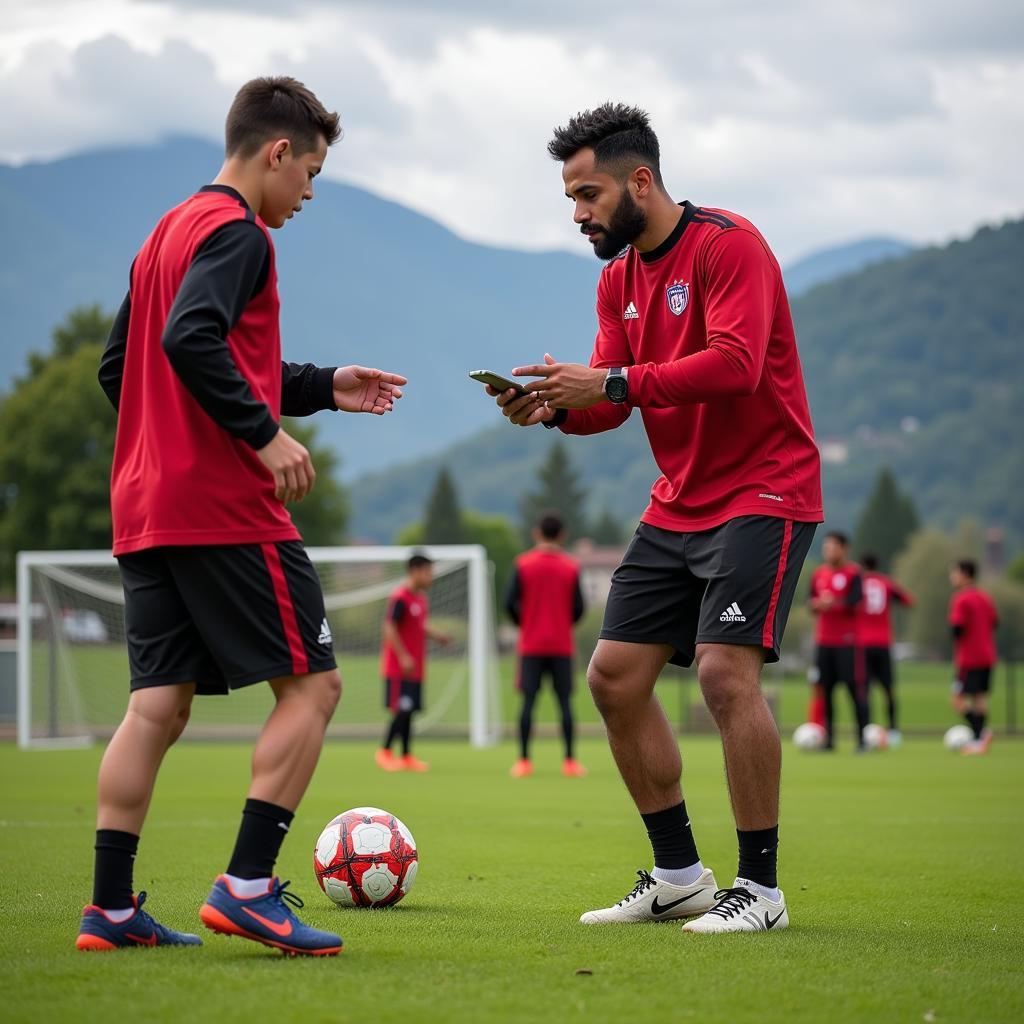 Yamal at the Ascone Football Academy