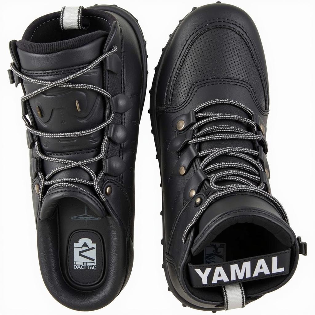 Yamal's Blacksale Boots Close-Up: Showcasing the Design and Technology