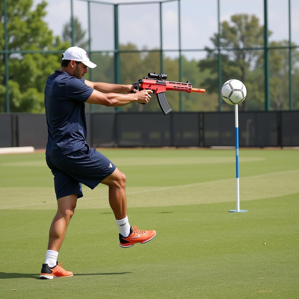 Yamal's Blaster Shot Technique