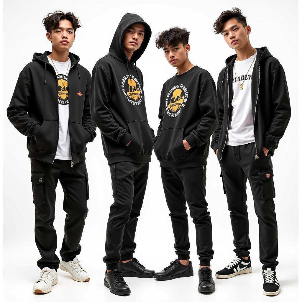 Yamal in Casual Wear: Streetwear, Hoodies, Graphic Tees, Tracksuits, Sneakers