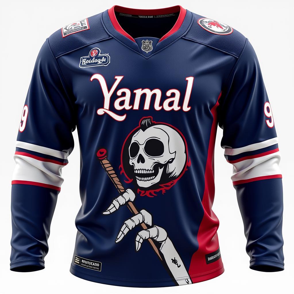 Yamal limited edition "cute reaper" jersey concept.