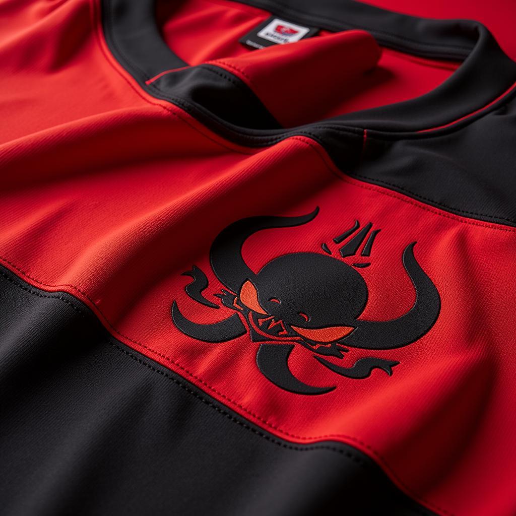 Yamal Diablos Jersey Design Close-up