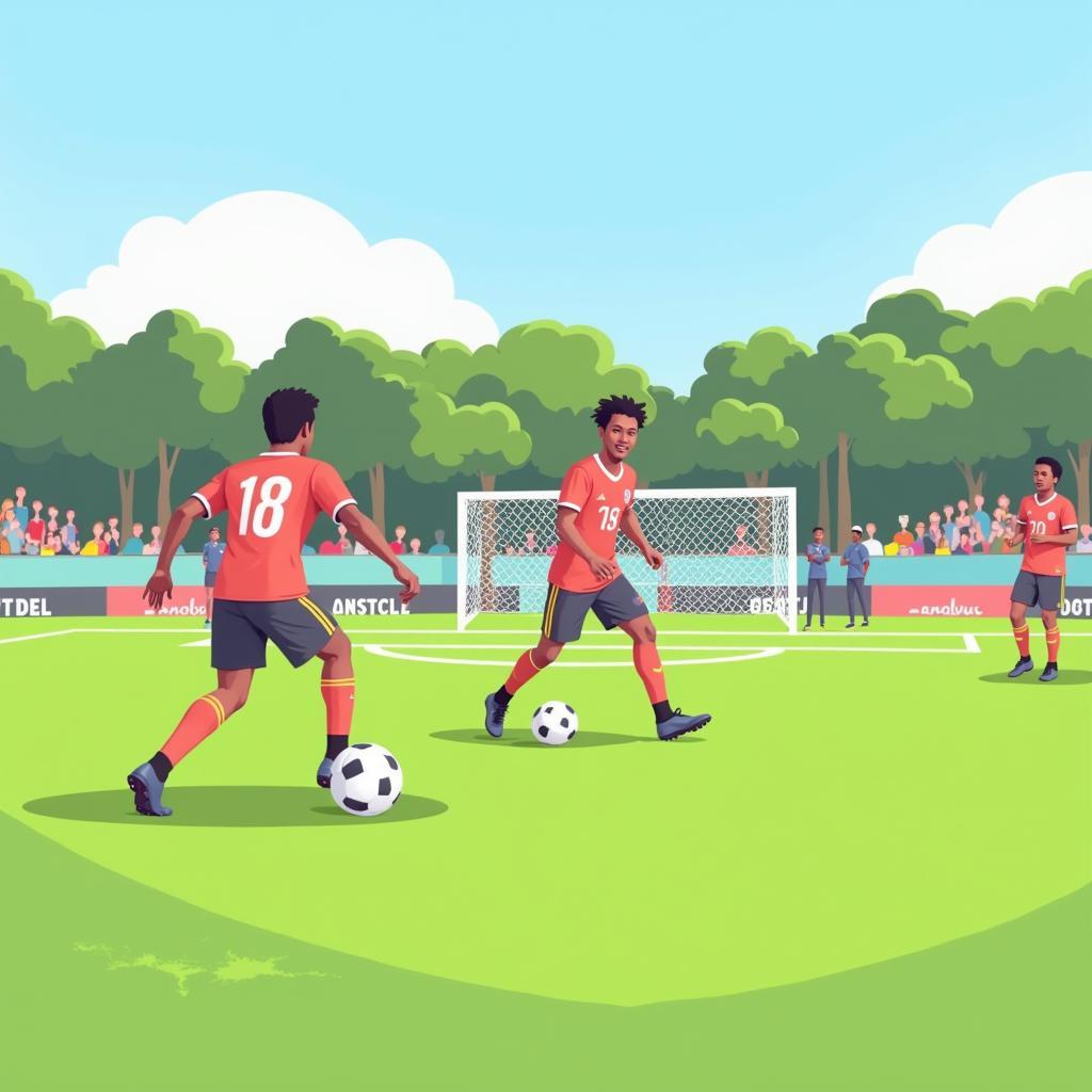 Yamal's mesmerizing dribbling sequence illustrated with dynamic SVG graphics