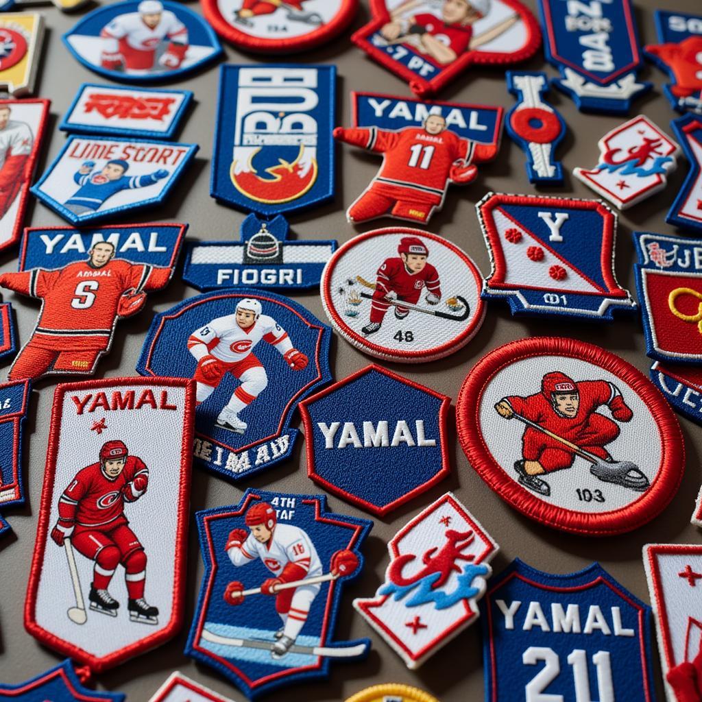 Yamal's Euro Patches Collection