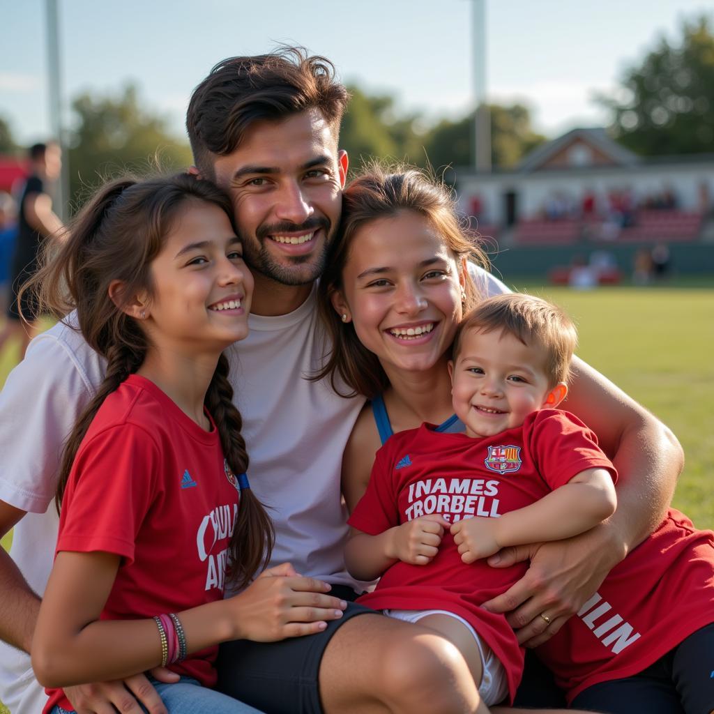 Yamal's family supporting him throughout his career