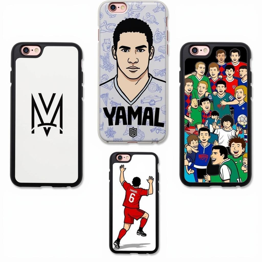 Yamal Fan-Made Phone Case Designs