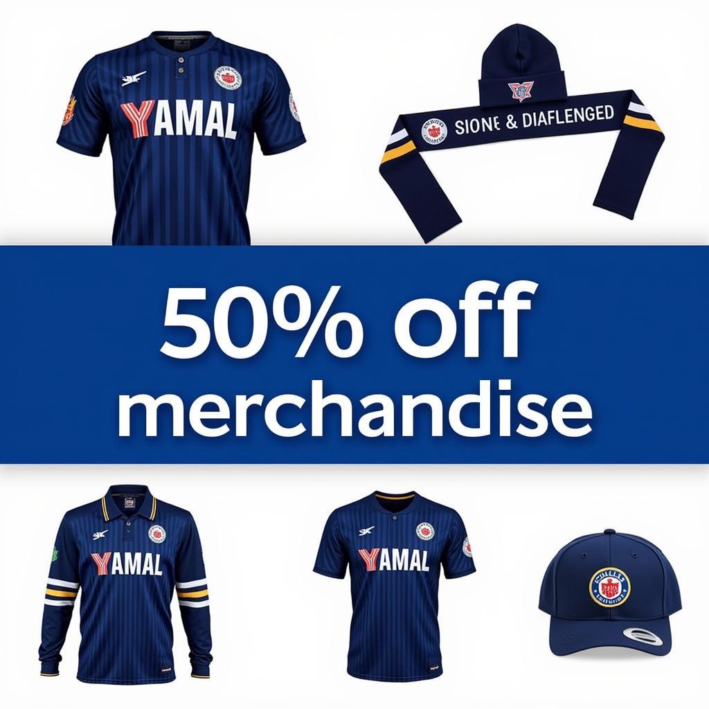 Yamal Fan Merchandise 50% Off