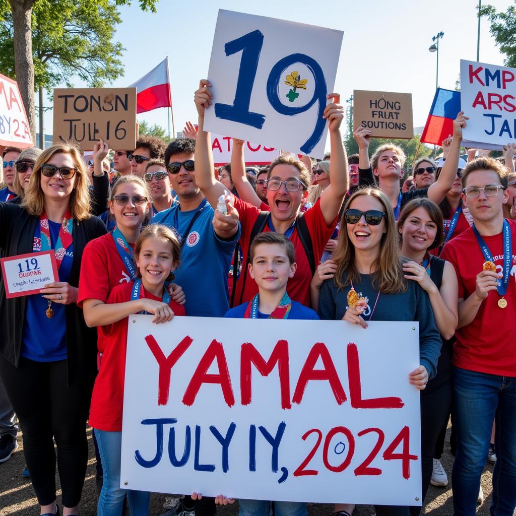 Yamal Fans Counting Down to July 19, 2024