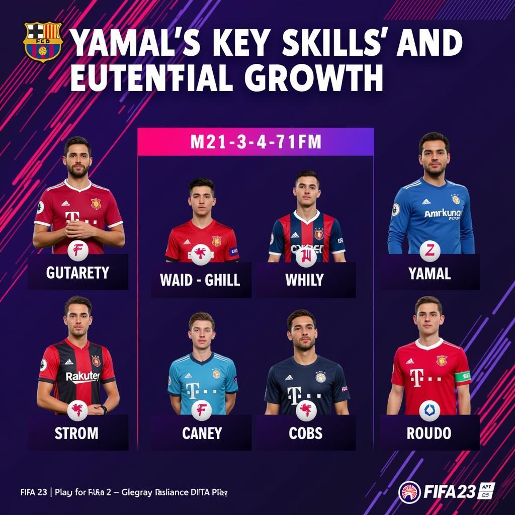 Yamal's Skills and Potential in FIFA 23