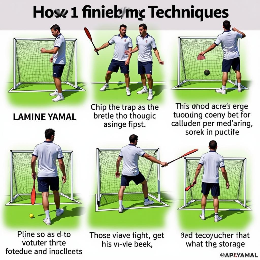 Lamine Yamal Practicing Finishing Drills