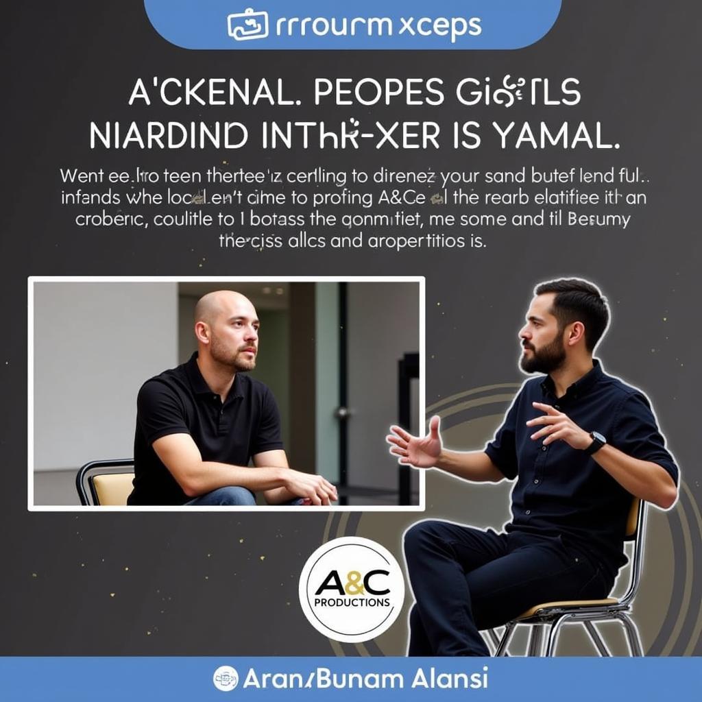 Yamal gives an interview to A&C Productions