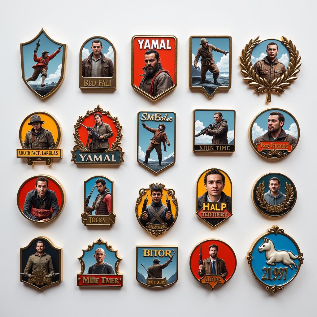 Yamal Inspired Badges Collection