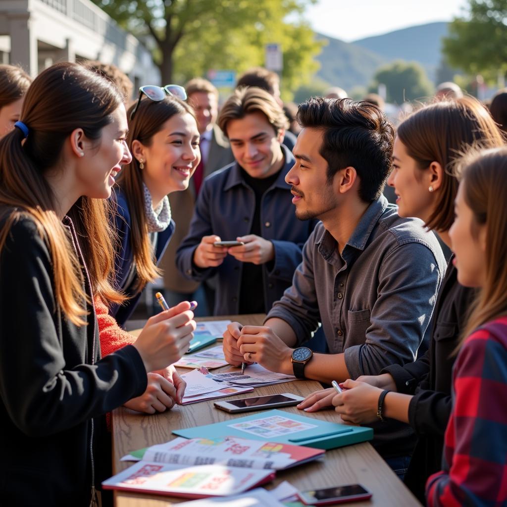 Yamal interacting with fans