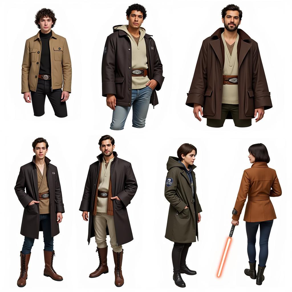 Fan Art Inspired by Yamal's Jedi Jacket