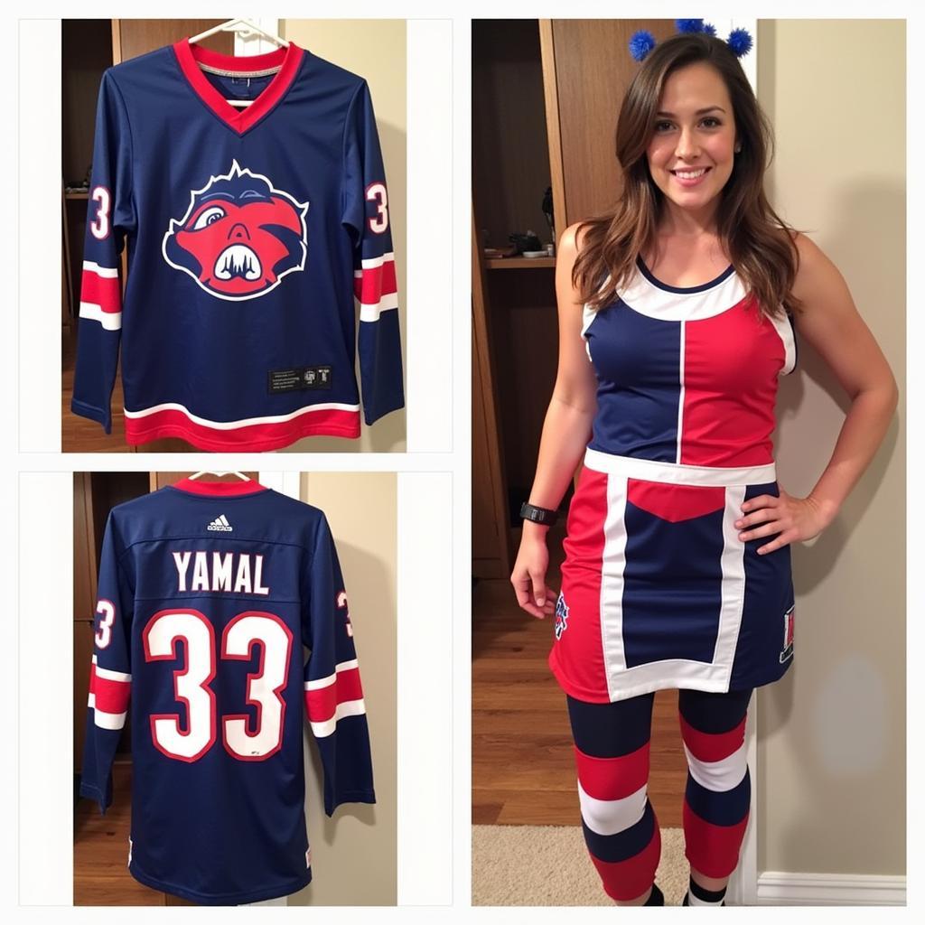 Yamal Jersey Costume Ideas