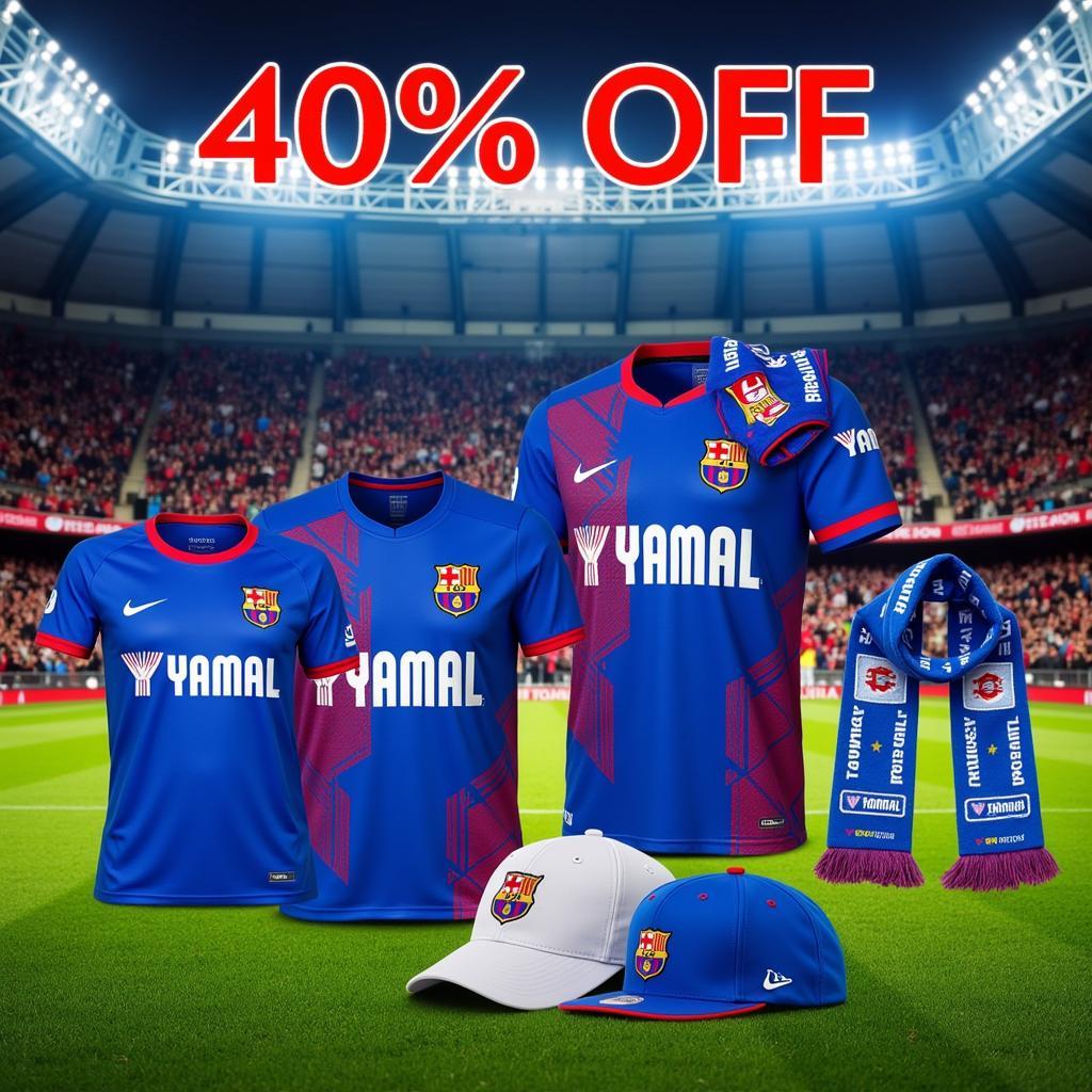 Yamal Merchandise Discount - Jerseys, Scarves, Hats