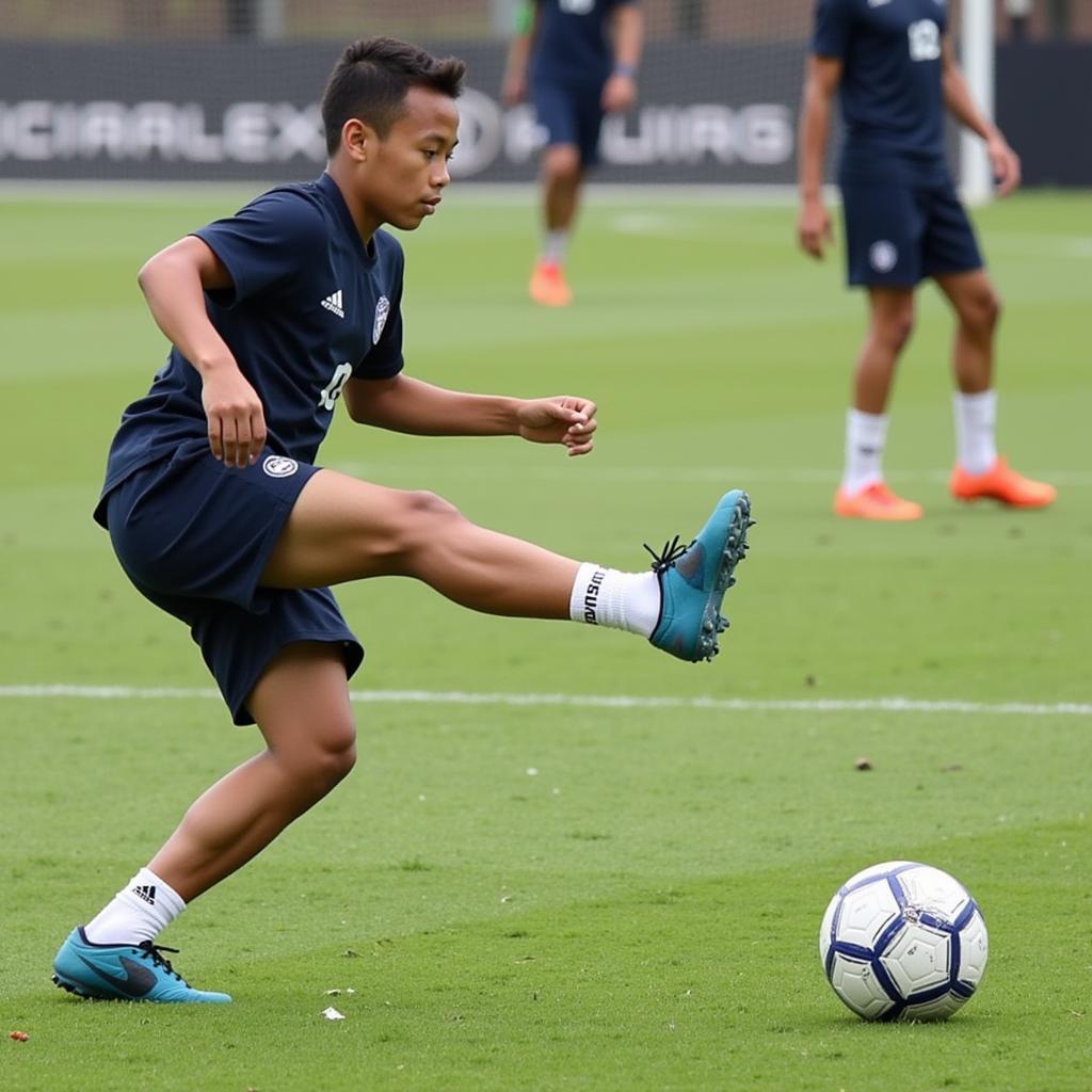 Yamal Practicing Ball Control