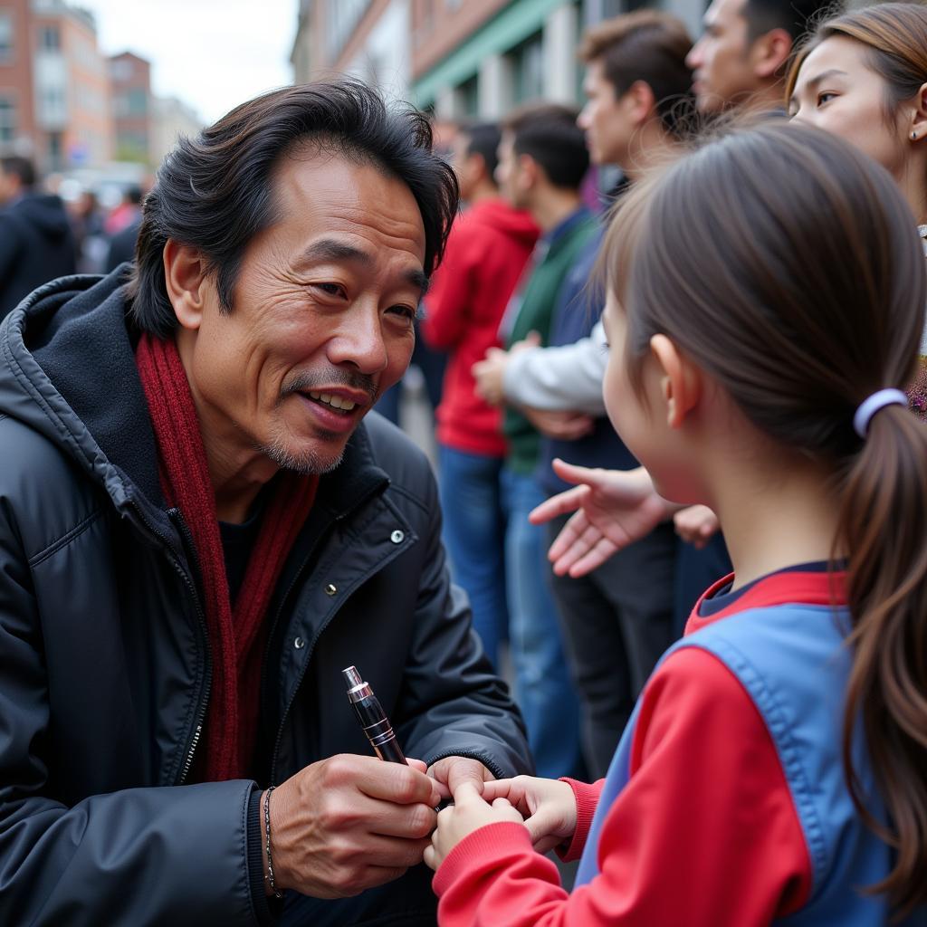 Yamal Signing Autograph for Fan