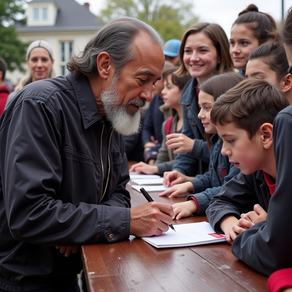 Yamal Signing Autograph for Fan