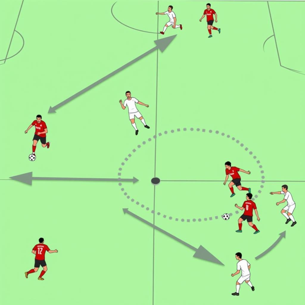 Yamal switching seamlessly from wing to a central attacking role