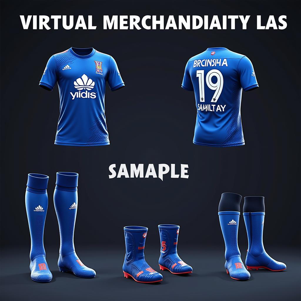 Yamal Virtual Merchandise in EM Studios Game