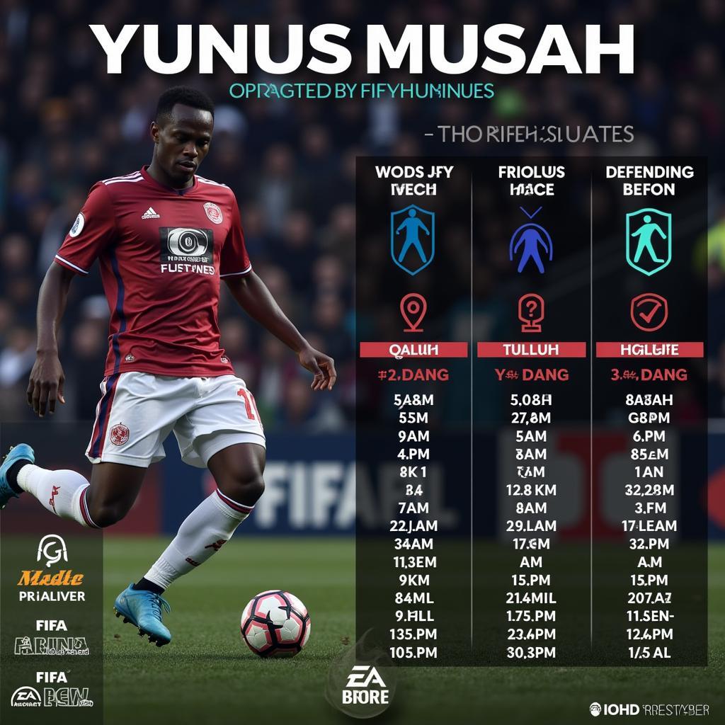 Yunus Musah's projected growth in FIFA and beyond