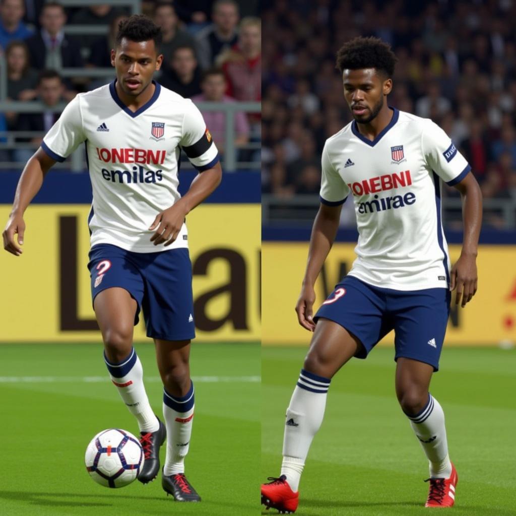 Yunus Musah dominating the midfield in FIFA 23