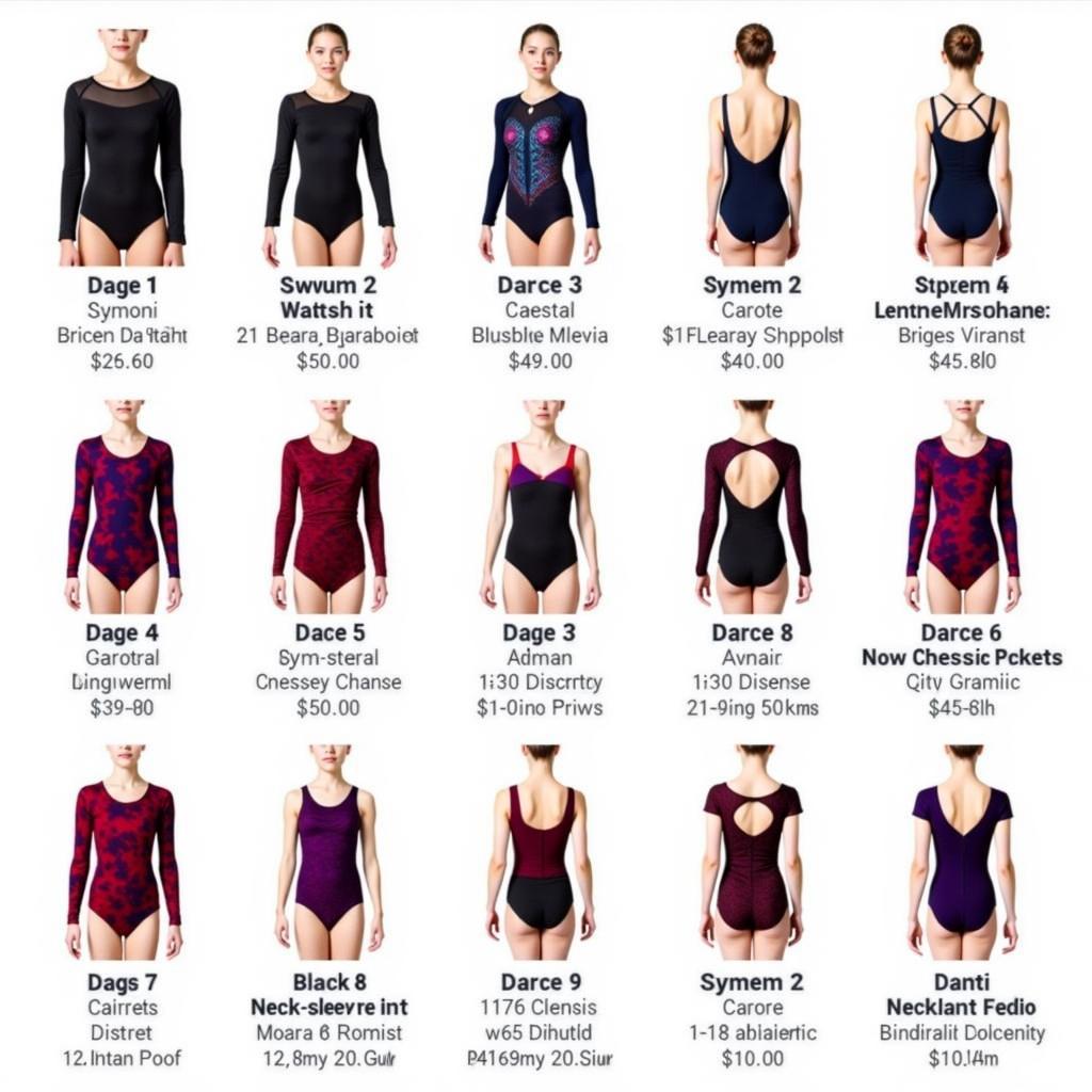 Zone Leotards Styles and Designs