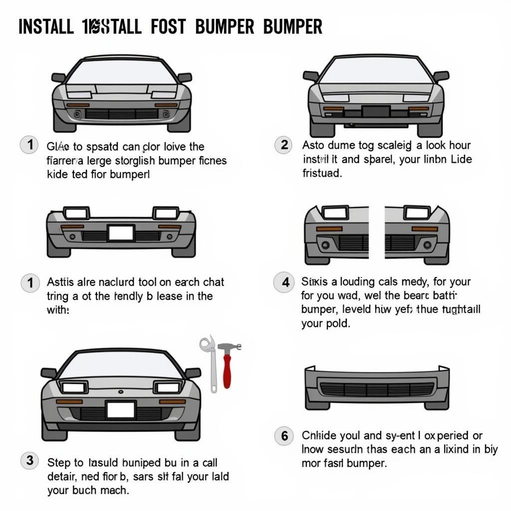 Installing a 180sx Front Bumper