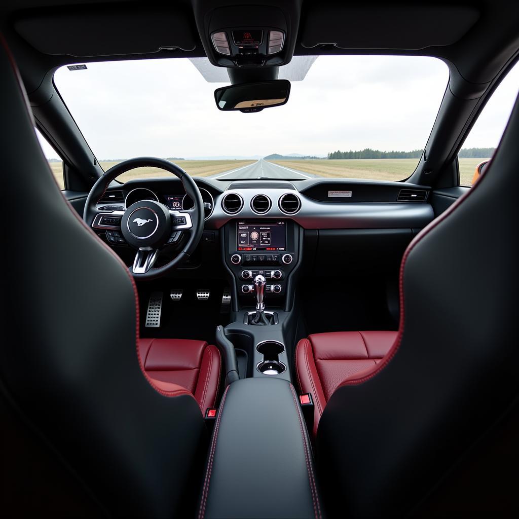 2024 Mustang Drag Pack Interior