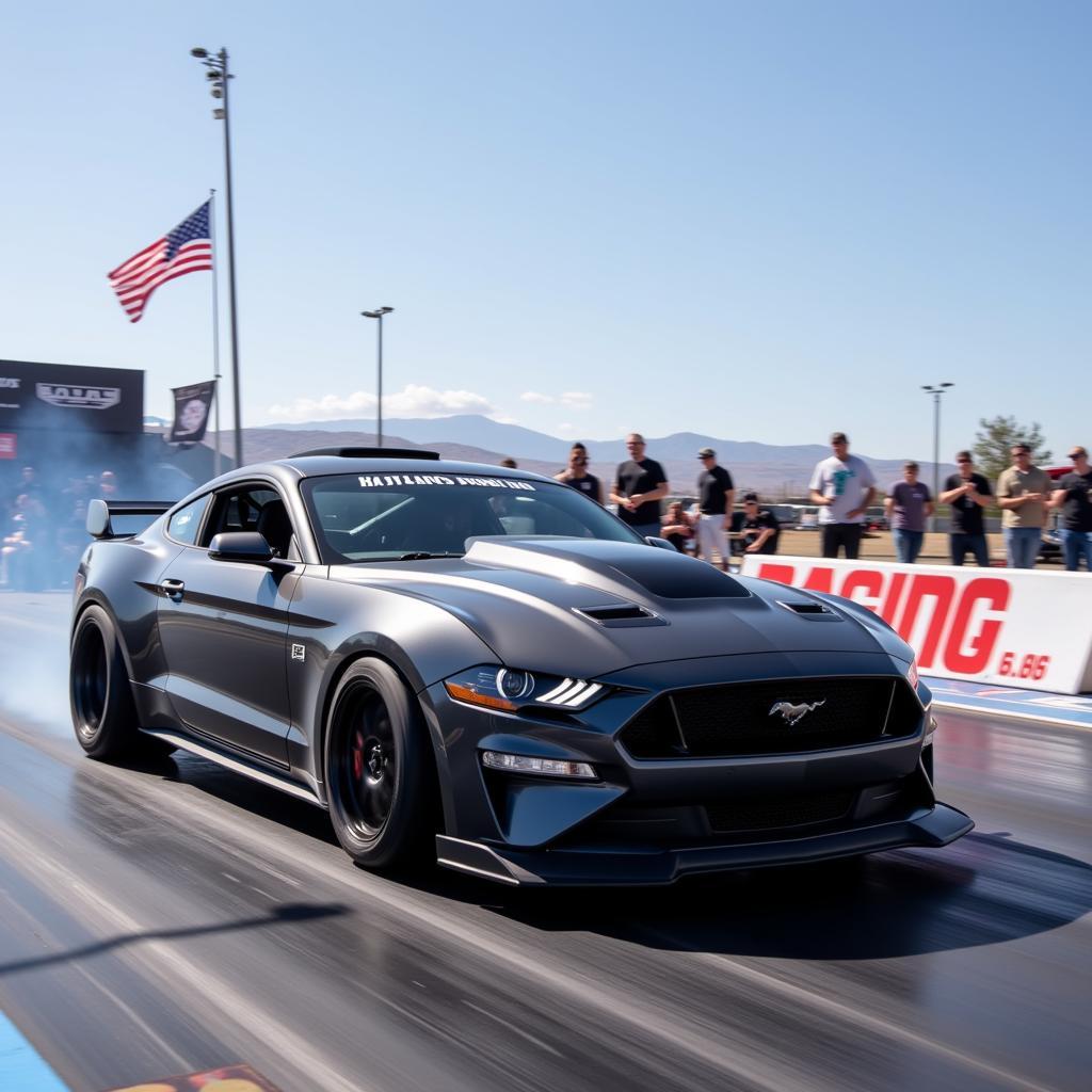 2024 Mustang Drag Pack on Track