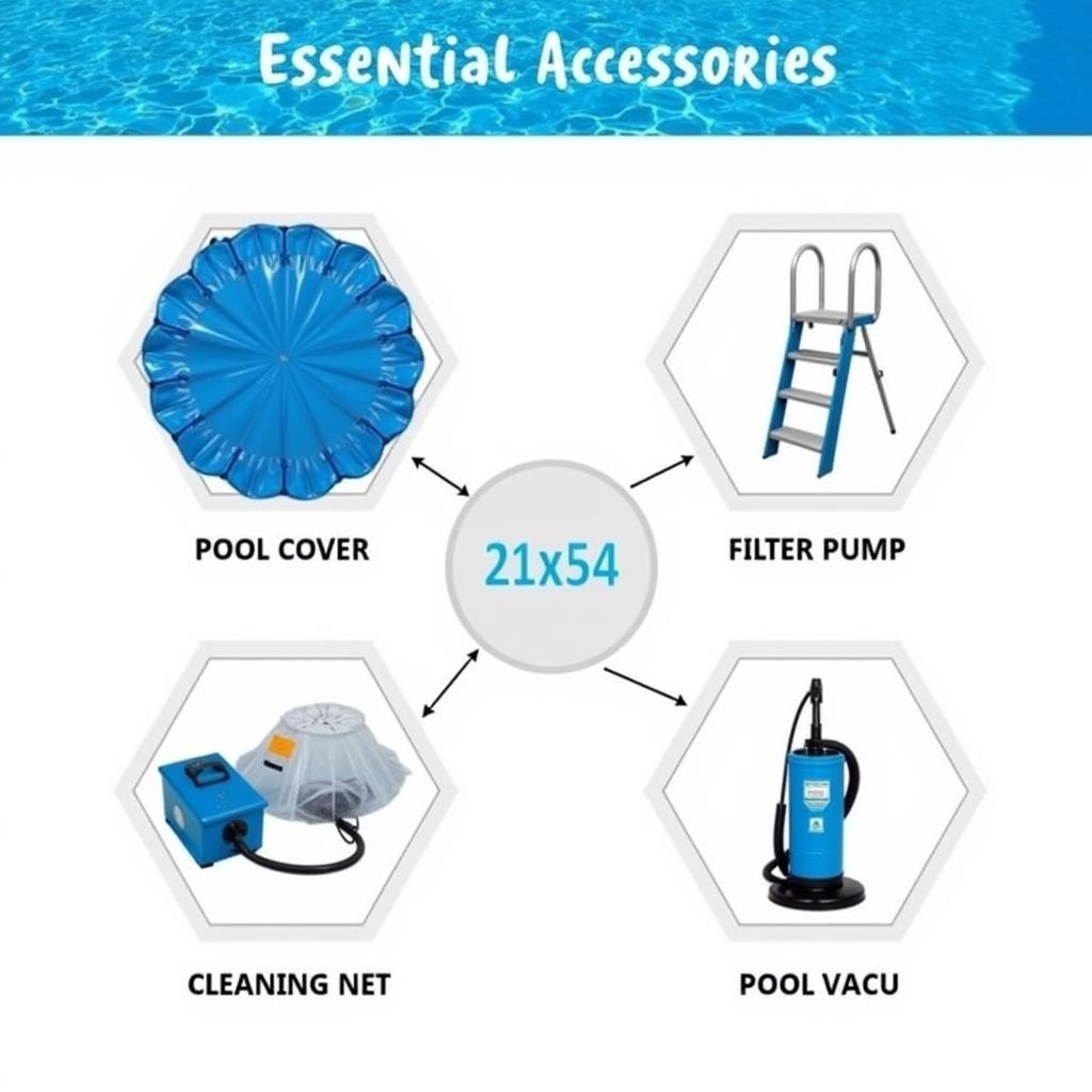 Essential Accessories for a 21x54 Above Ground Pool