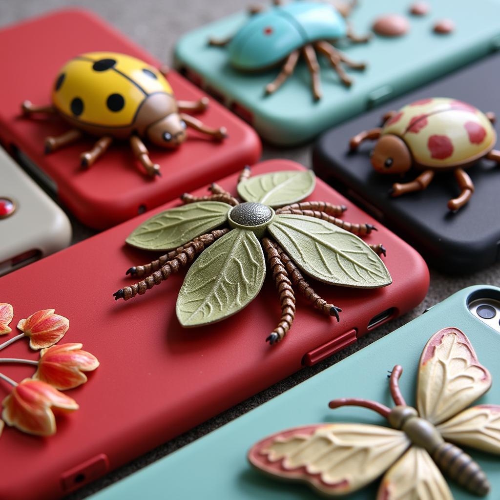 3D Bug Phone Case Designs