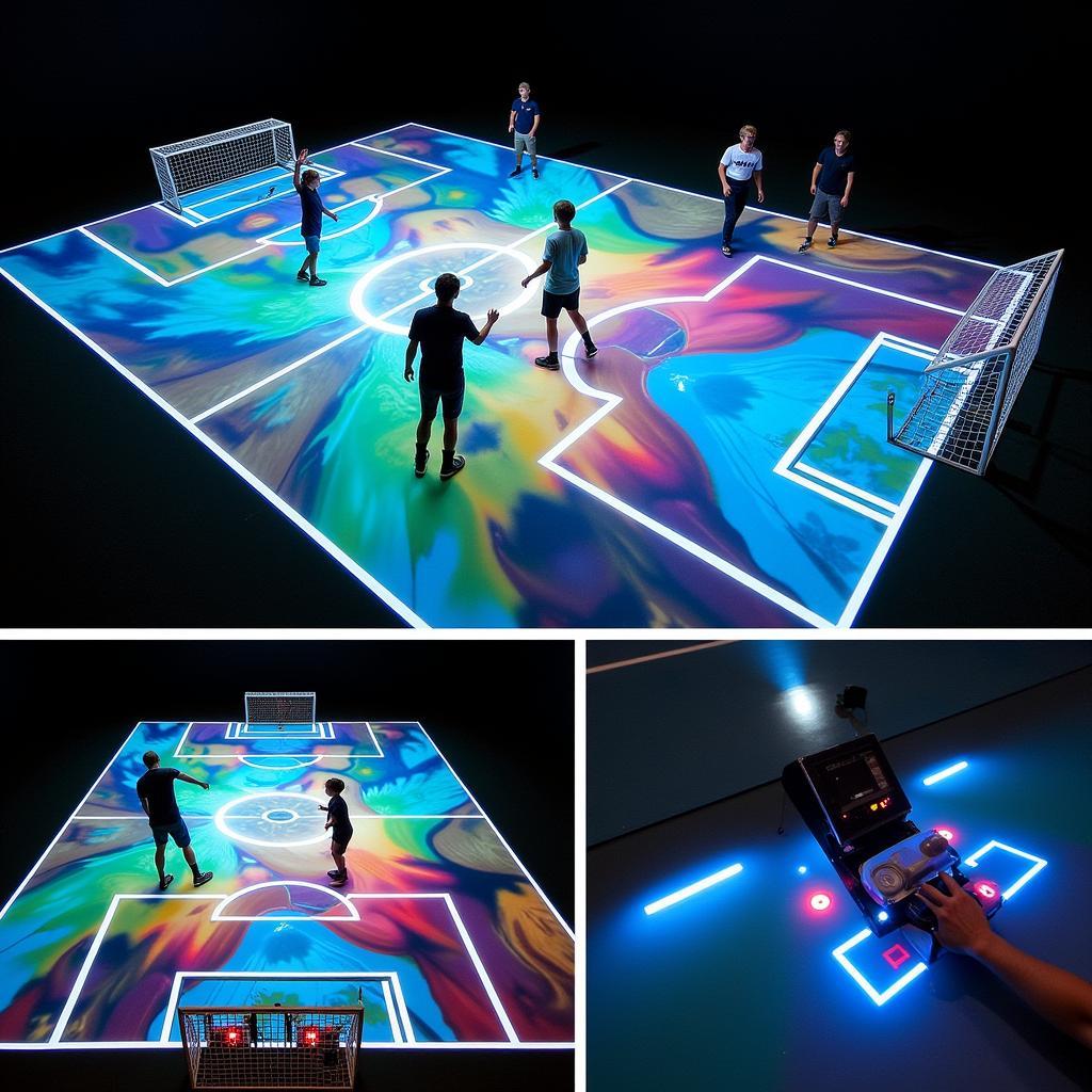 3D Futsal Projection Technology in Action