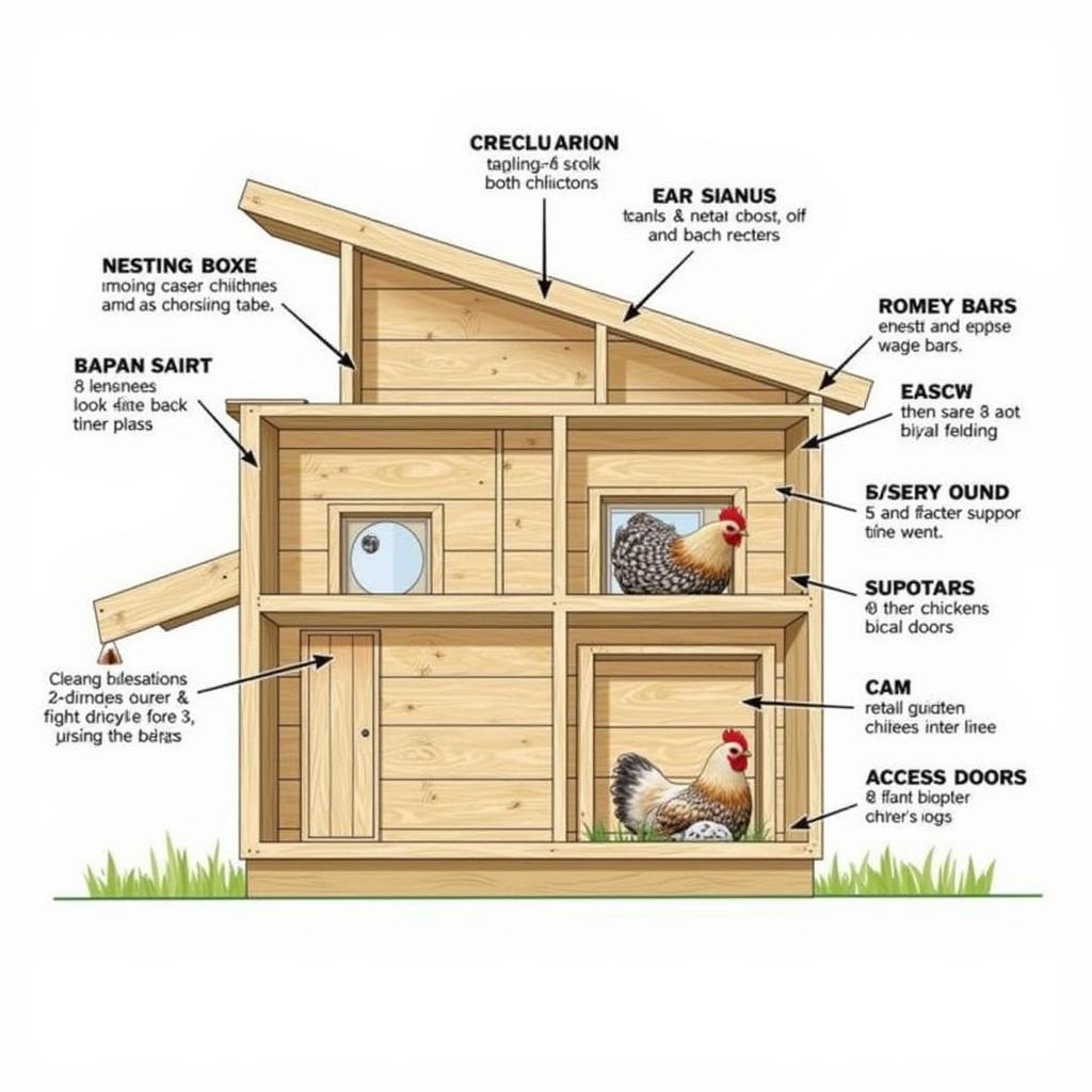 Essential Features of a 4 Hen Chicken Coop