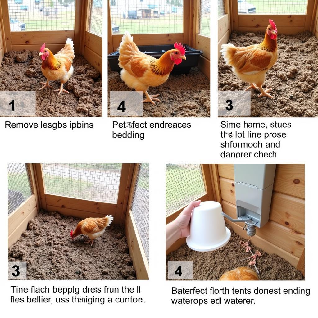 Maintaining a Healthy 4 Hen Chicken Coop