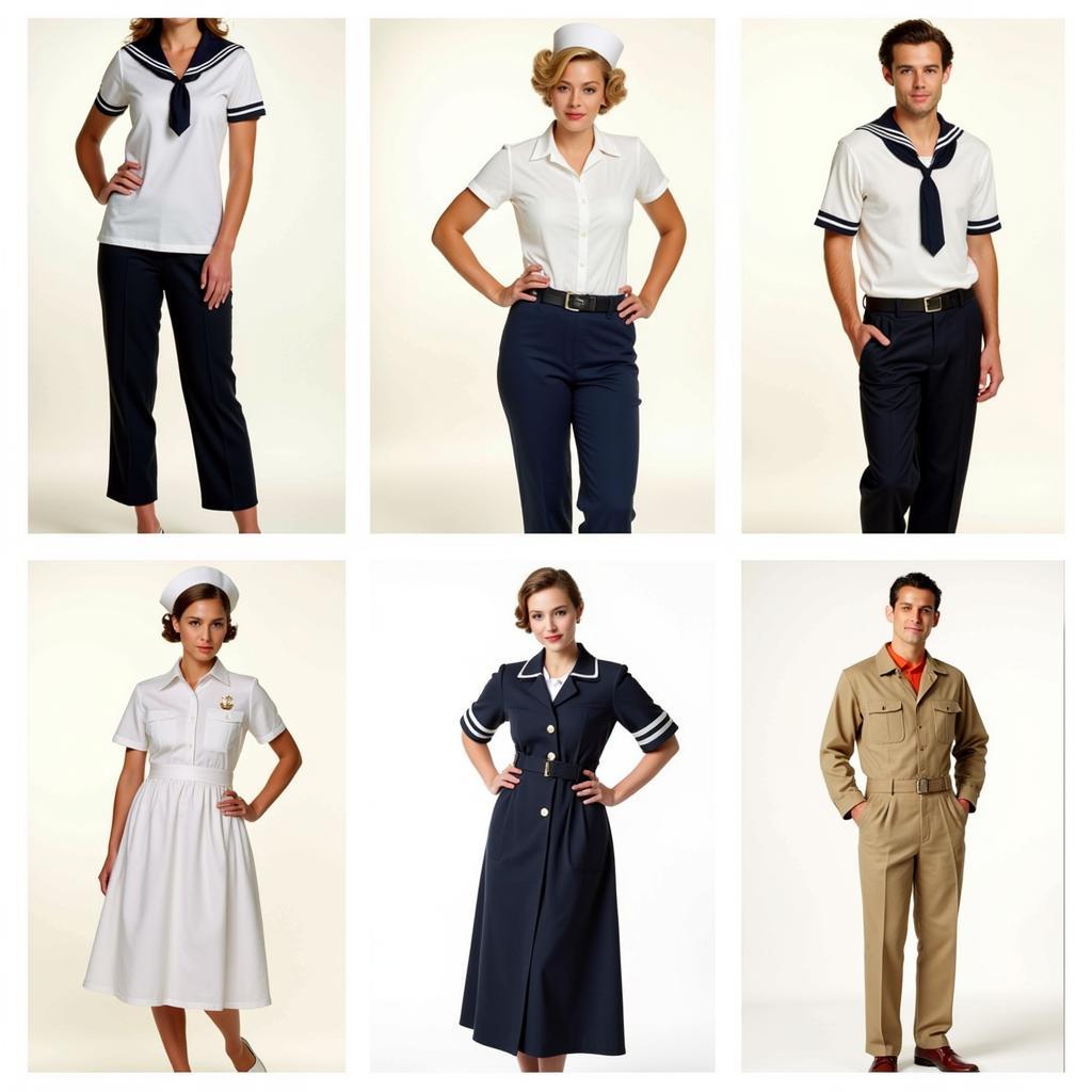 40's Costume Options