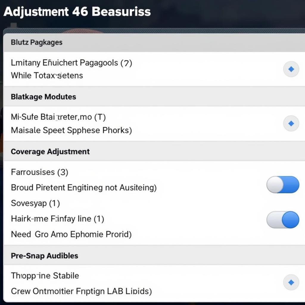 46 Defense Adjustments in Madden 24