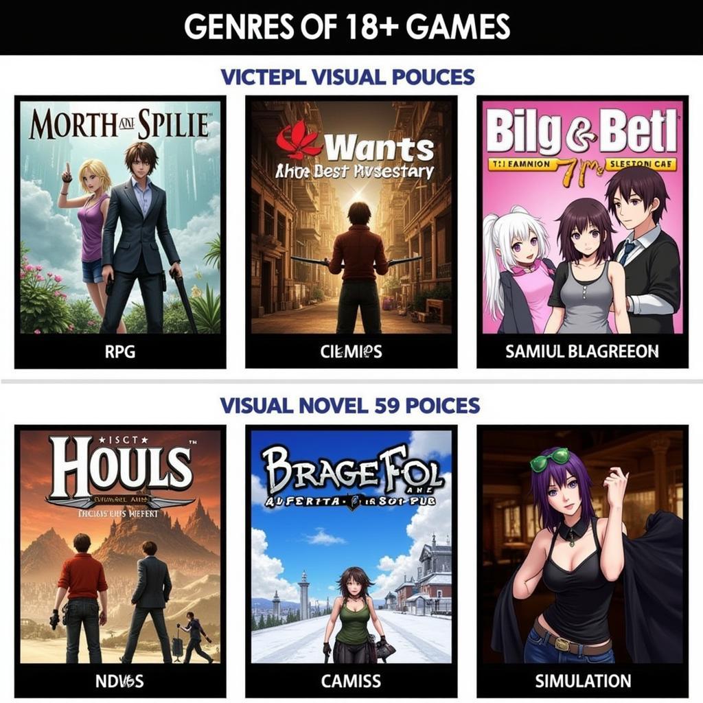 Diverse Genres in Adult Gaming