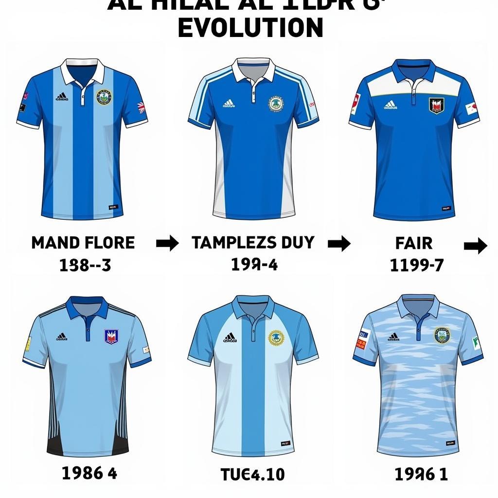 Al Hilal Kit Evolution Through the Years