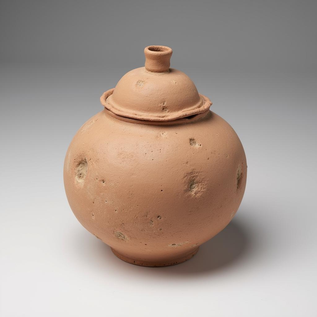 Ancient Clay Honey Pot