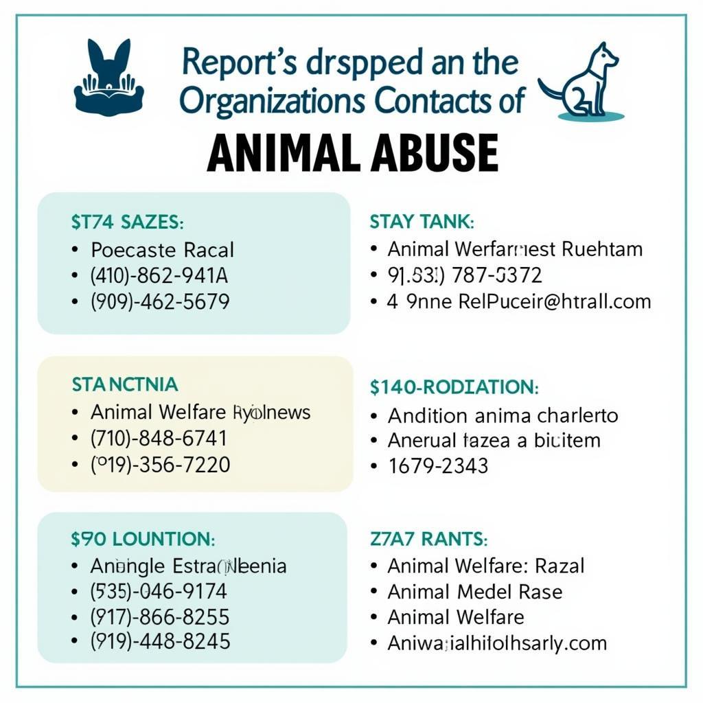 Animal Welfare Hotline Contact Information