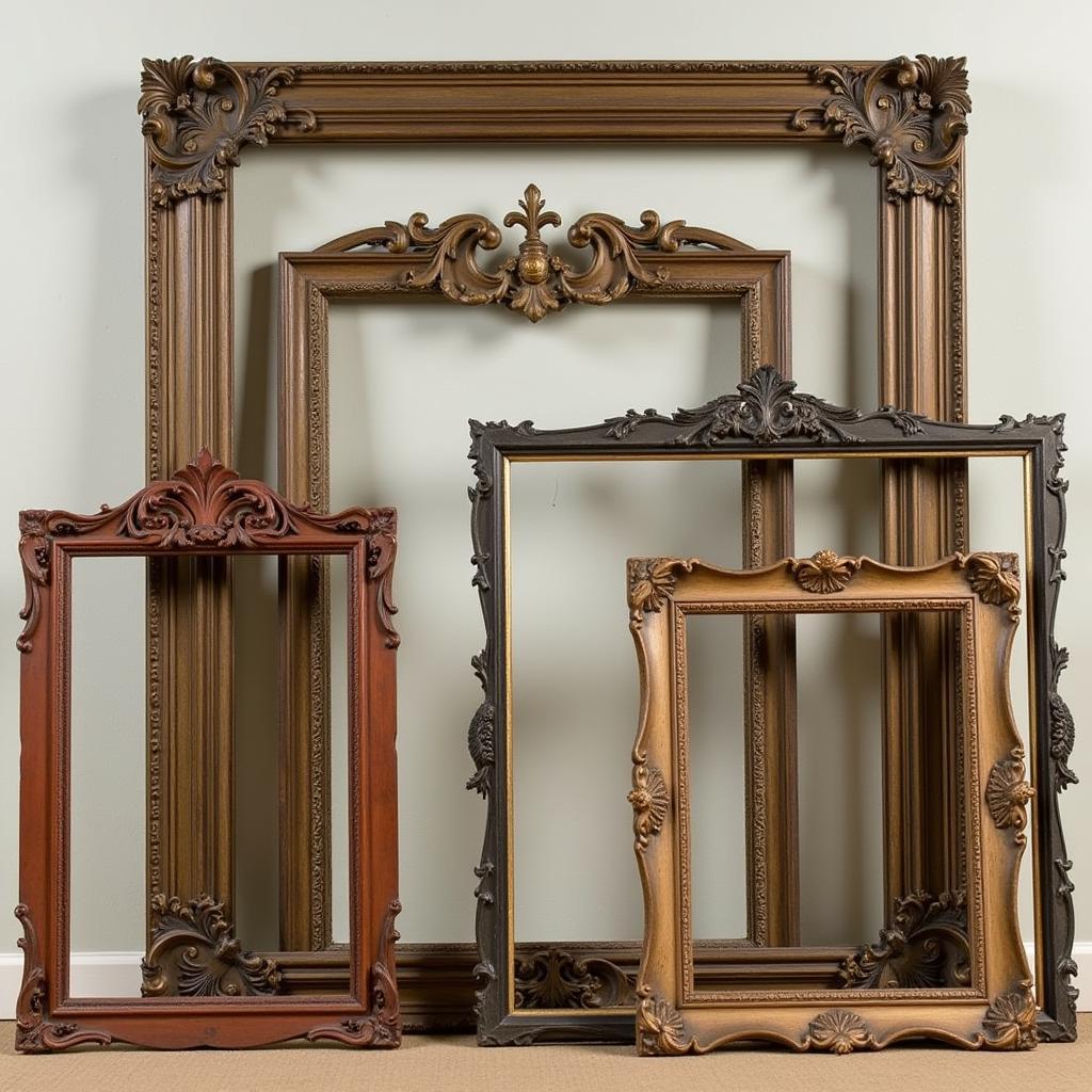 Antique Art Nouveau Picture Frames