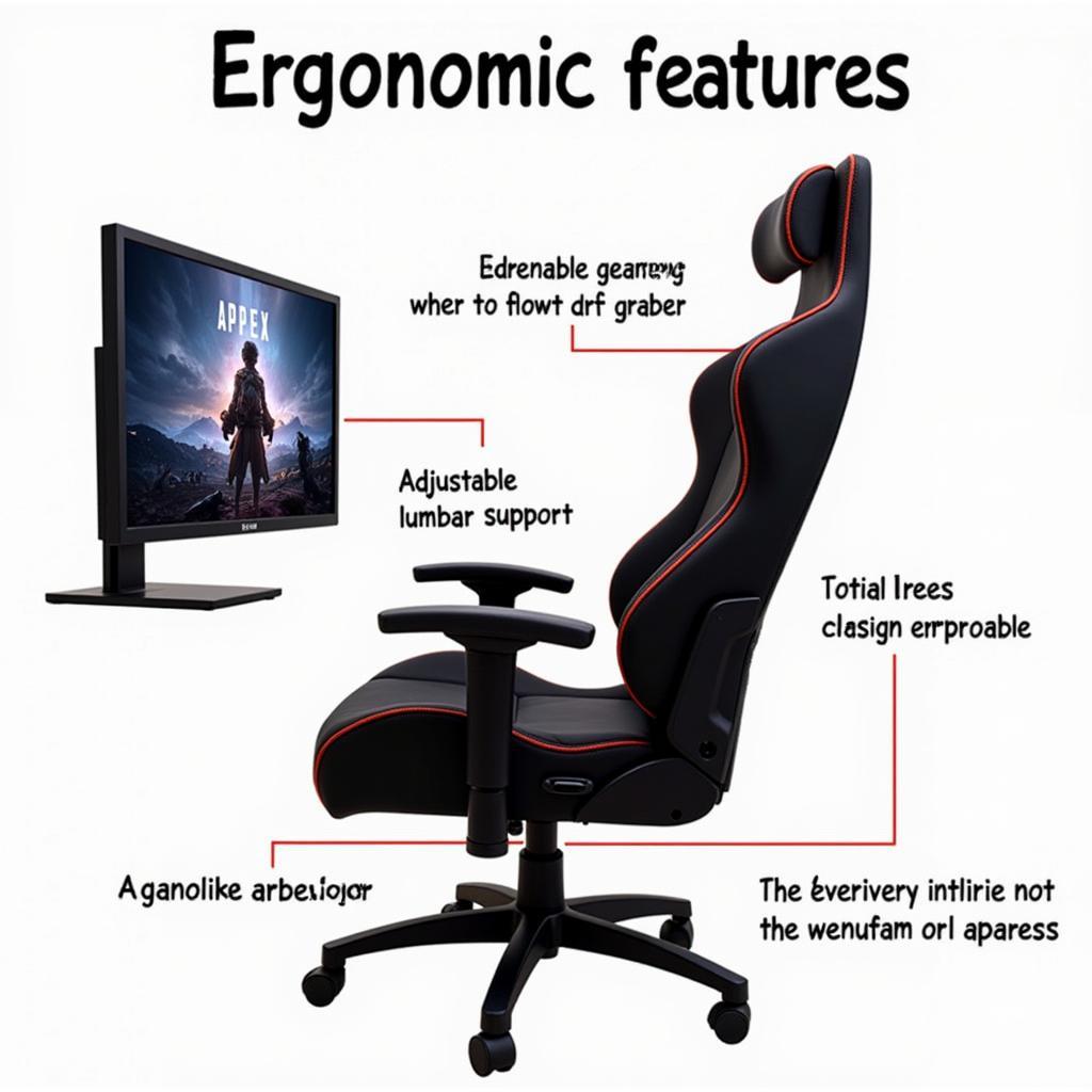 Apex Legends Gaming Chair: Ergonomic Design