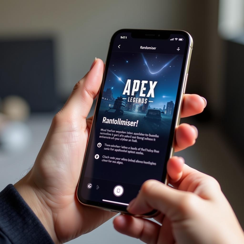 Apex Legends Randomiser on Mobile