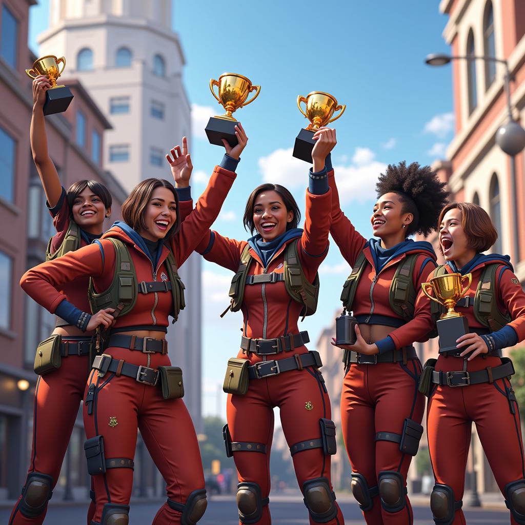 Apex Legends Trophy Celebration