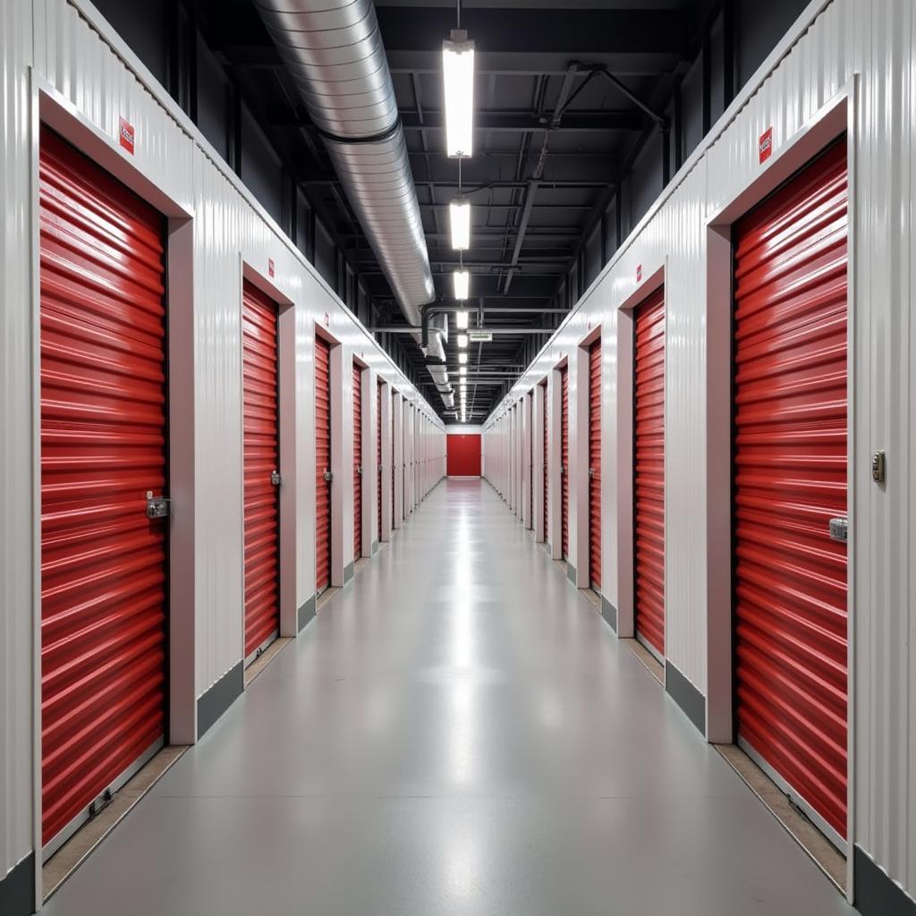 Modern and Secure Apex Self Storage Facility