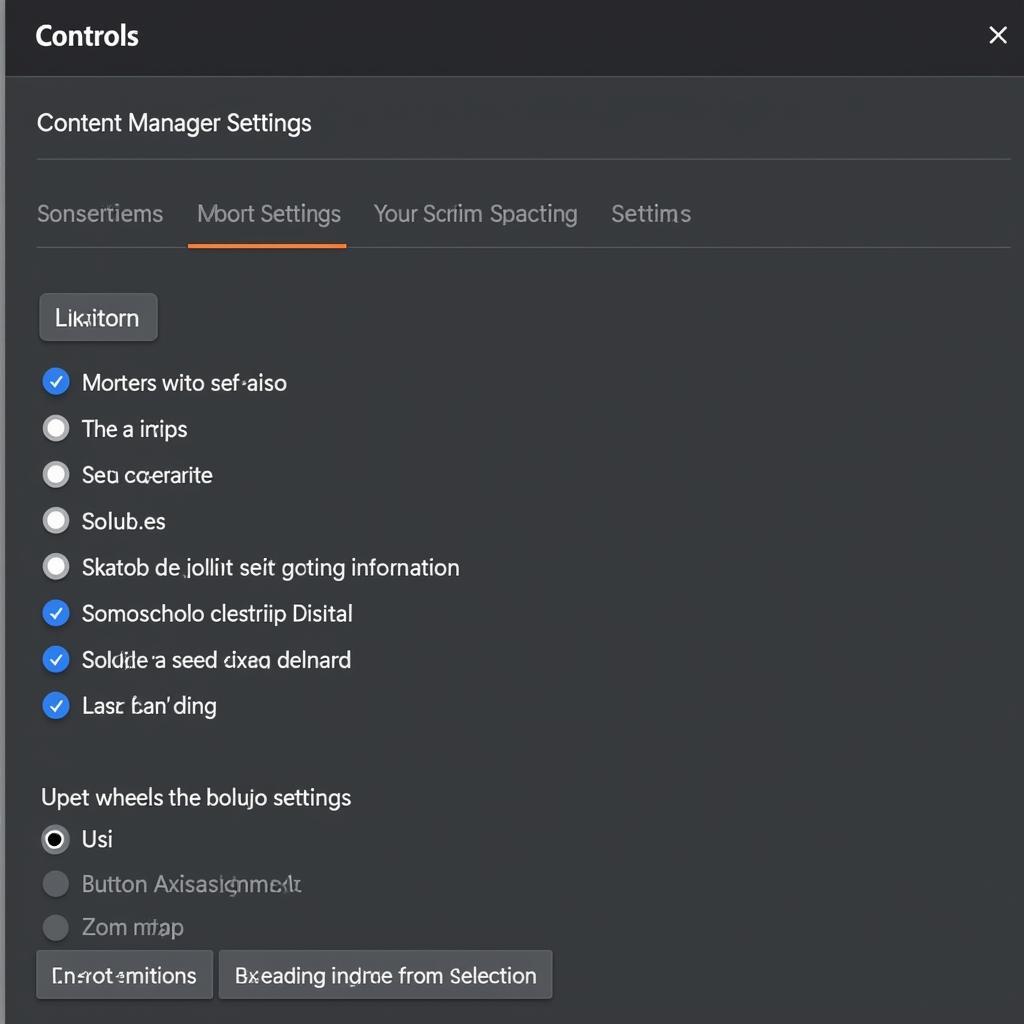 Configuring Steering Wheel Settings in Content Manager